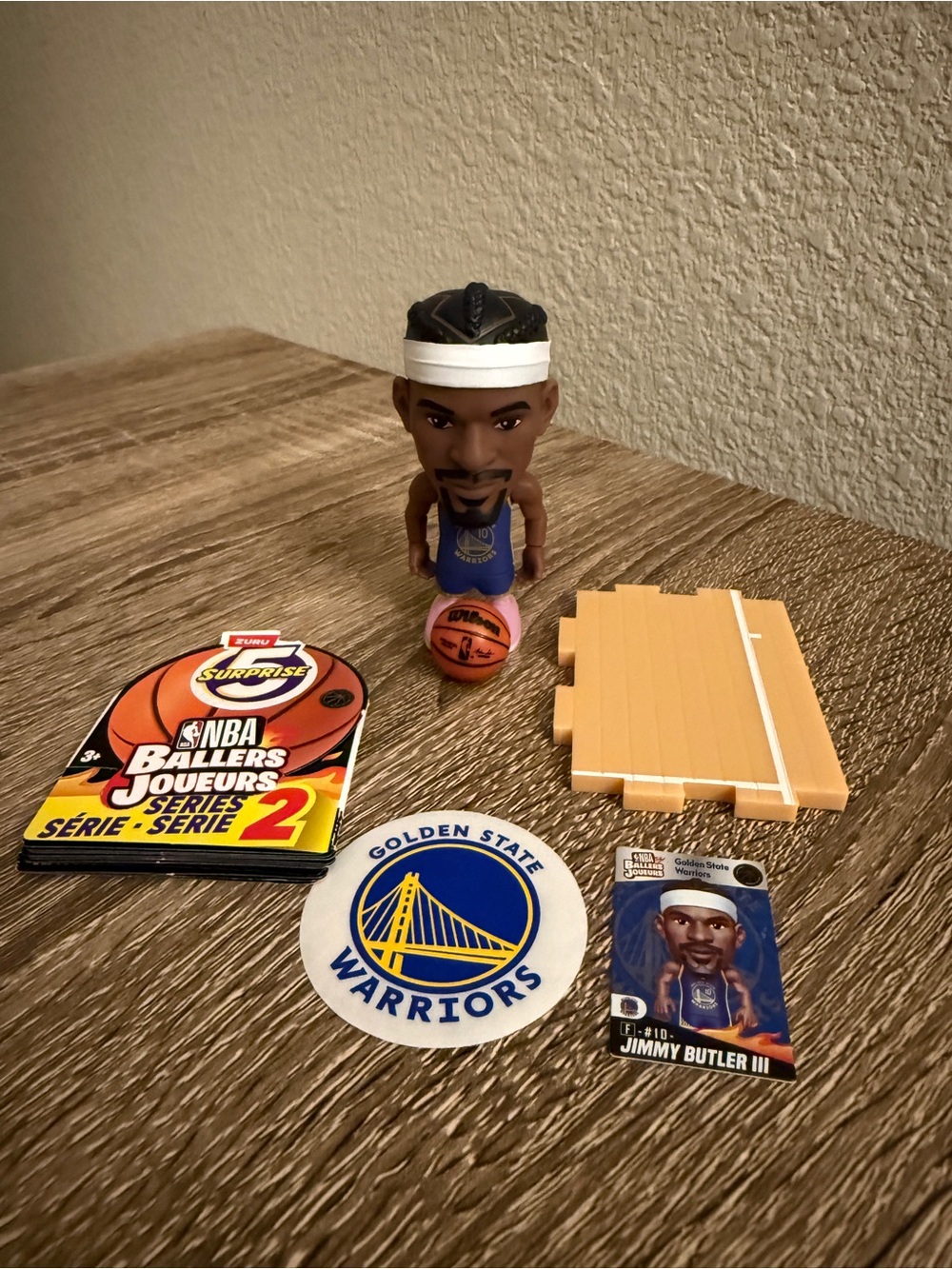 NBA Ballers Series 2 Jimmy Butler Blue Jersey Golden State Warriors